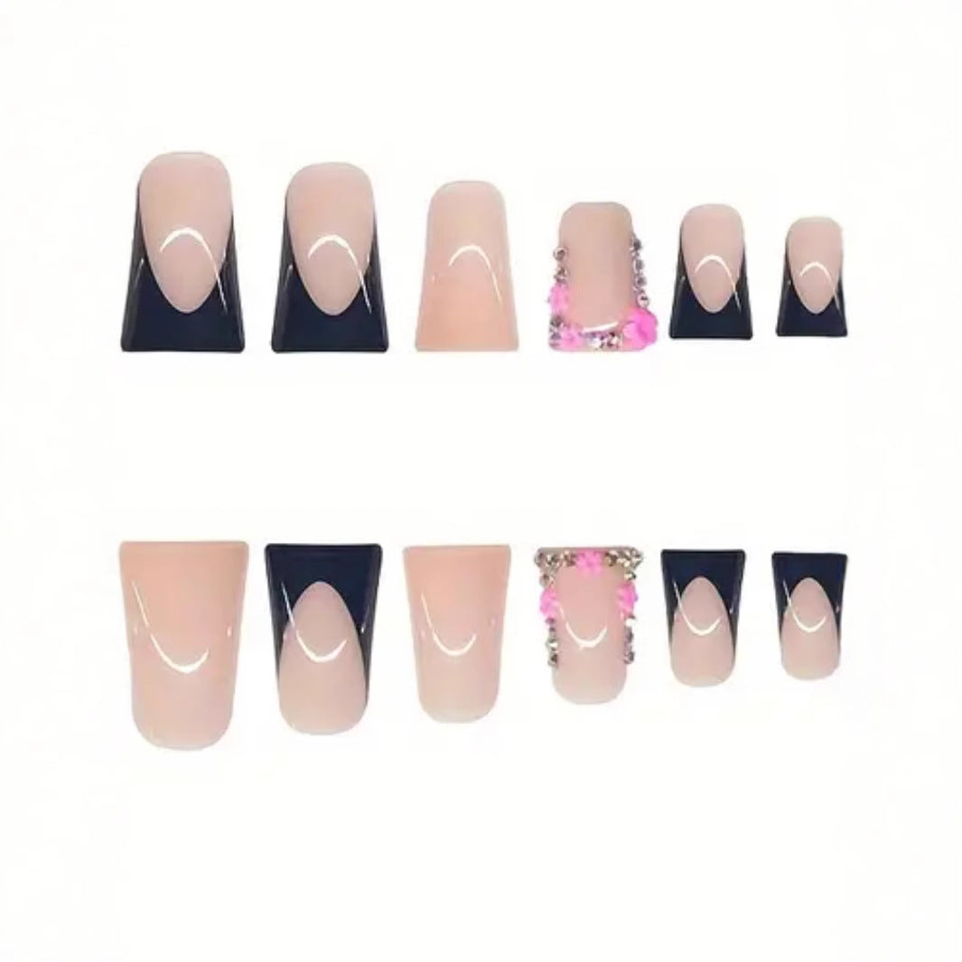 Luxurious 3D Floral Nail Art Extensions Stornfield