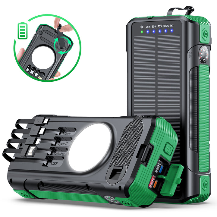 Multifunctional Solar Powerbank with LED Display Stornfield