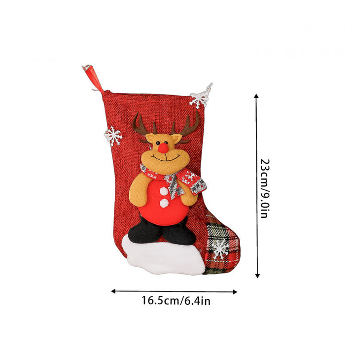 Christmas stocking with reindeer design Stornfield