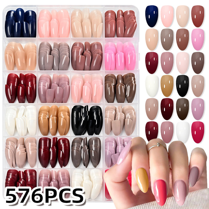 Versatile Press-On Nail Tips Collection Stornfield