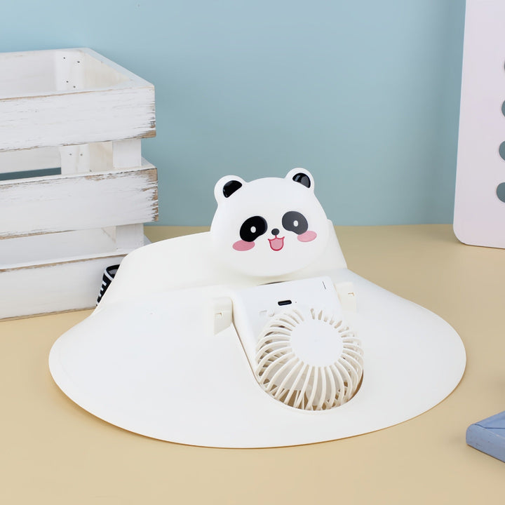 Ladies Portable Hand Fan with Cute Animal Design Stornfield
