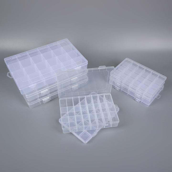 Clear Multi-Section Craft Organizer Stornfield