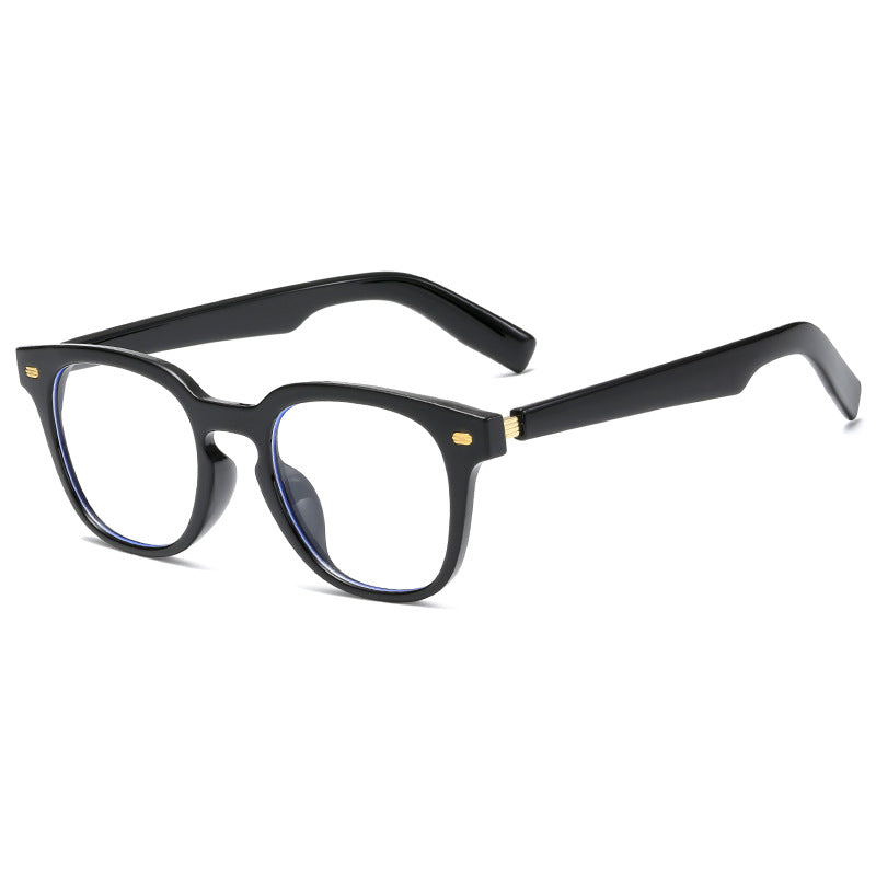 Ladies fashionable corrective glasses with elegant plastic frame and golden accents Stornfield