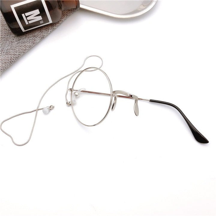 Retro-Inspired Round Frame Glasses Stornfield