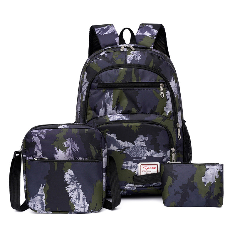 School backpack with multiple compartments and matching accessories Stornfield