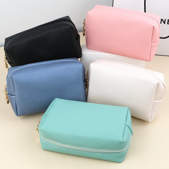 Cosmetic bag with high-quality texture and practical zipper Stornfield