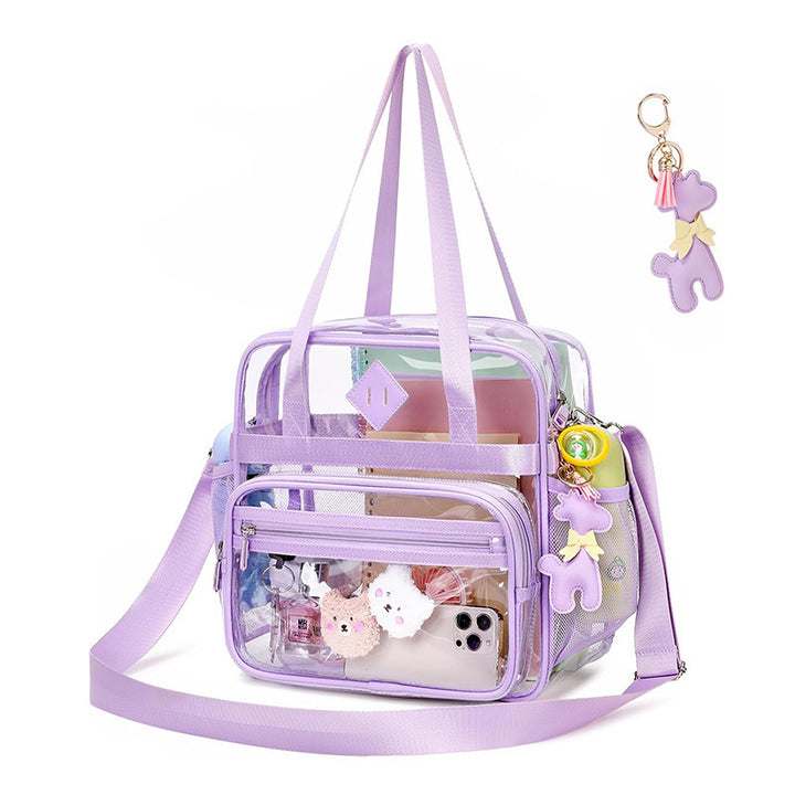Transparent Tote Bag with Additional Compartments Stornfield
