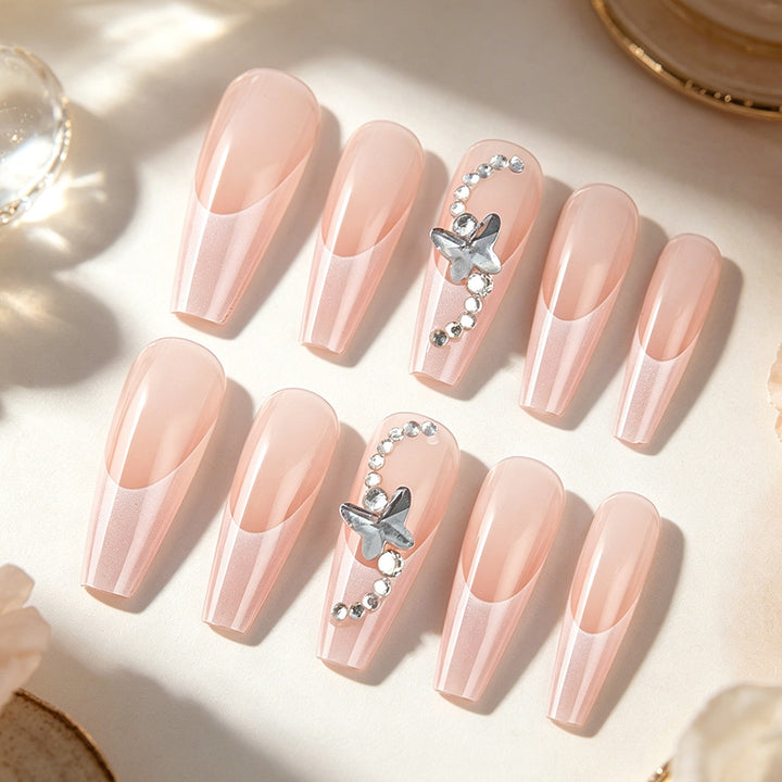 Elegant Press-On Nail Set Stornfield