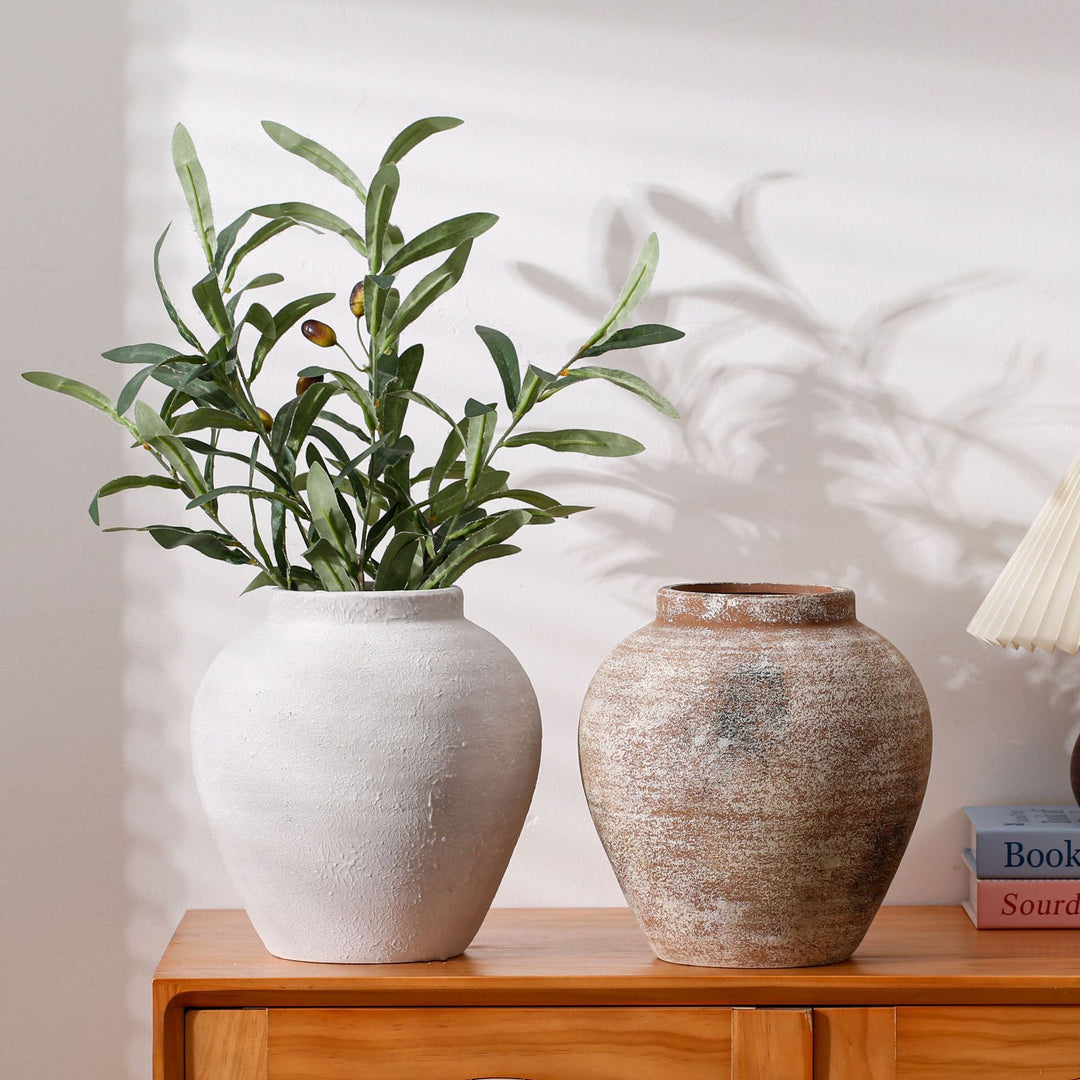Handcrafted Terracotta Vase Stornfield