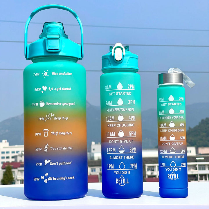 Unisex Motivating Water Bottle with Time Markings Stornfield