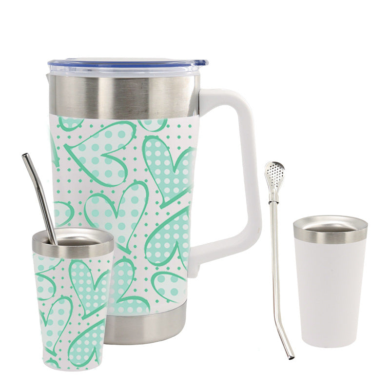 Women's insulated coffee cup with ergonomic handle Stornfield