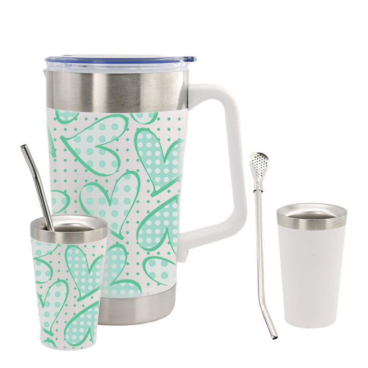 Women's insulated coffee cup with ergonomic handle Stornfield