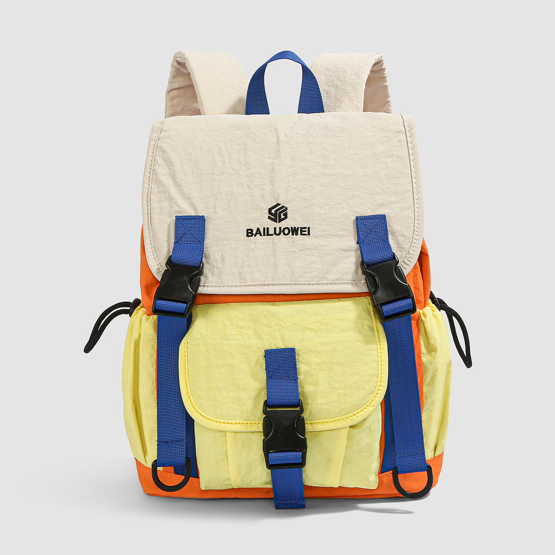 Multi-Pocket Colorful Adventure Backpack Stornfield