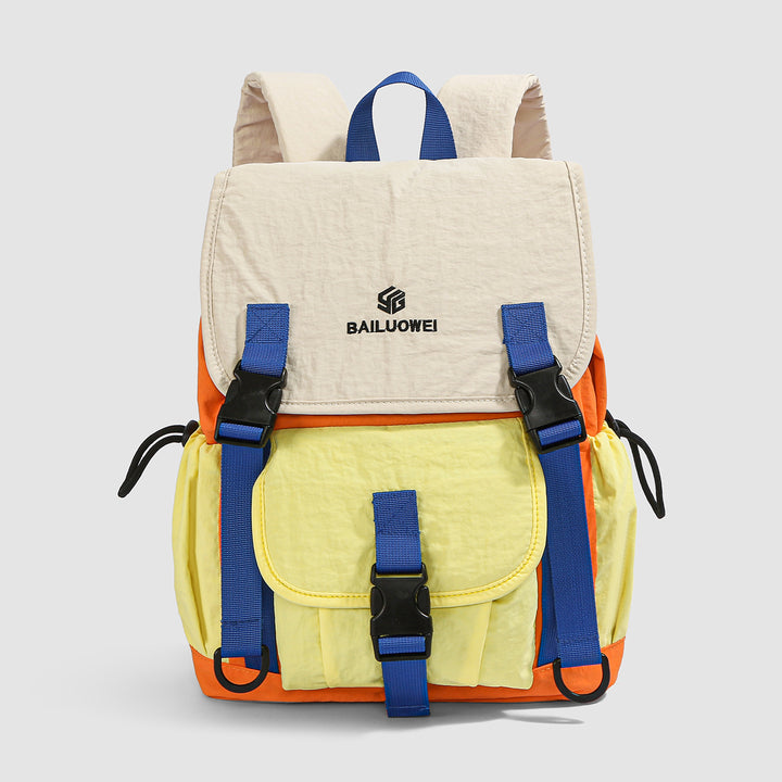 Multi-Pocket Colorful Adventure Backpack Stornfield