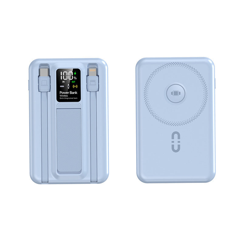 Portable Wireless Power Bank with Integrated Fast Charging Function Stornfield