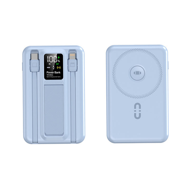 Portable Wireless Power Bank with Integrated Fast Charging Function Stornfield