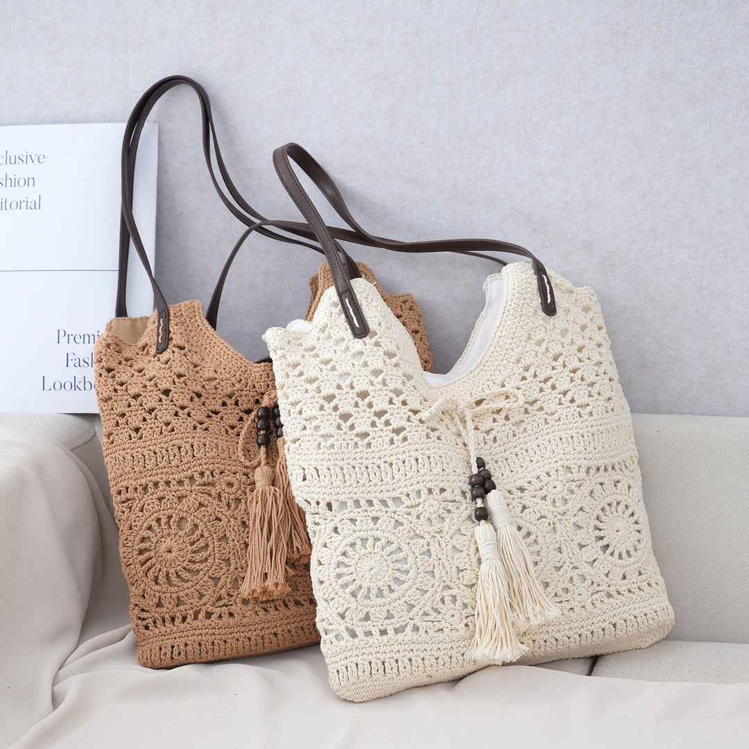 Handmade Macrame Beach Bag Stornfield