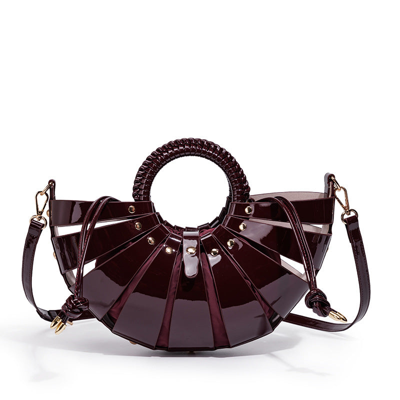 Elegant Fan-Shaped Handbag Stornfield