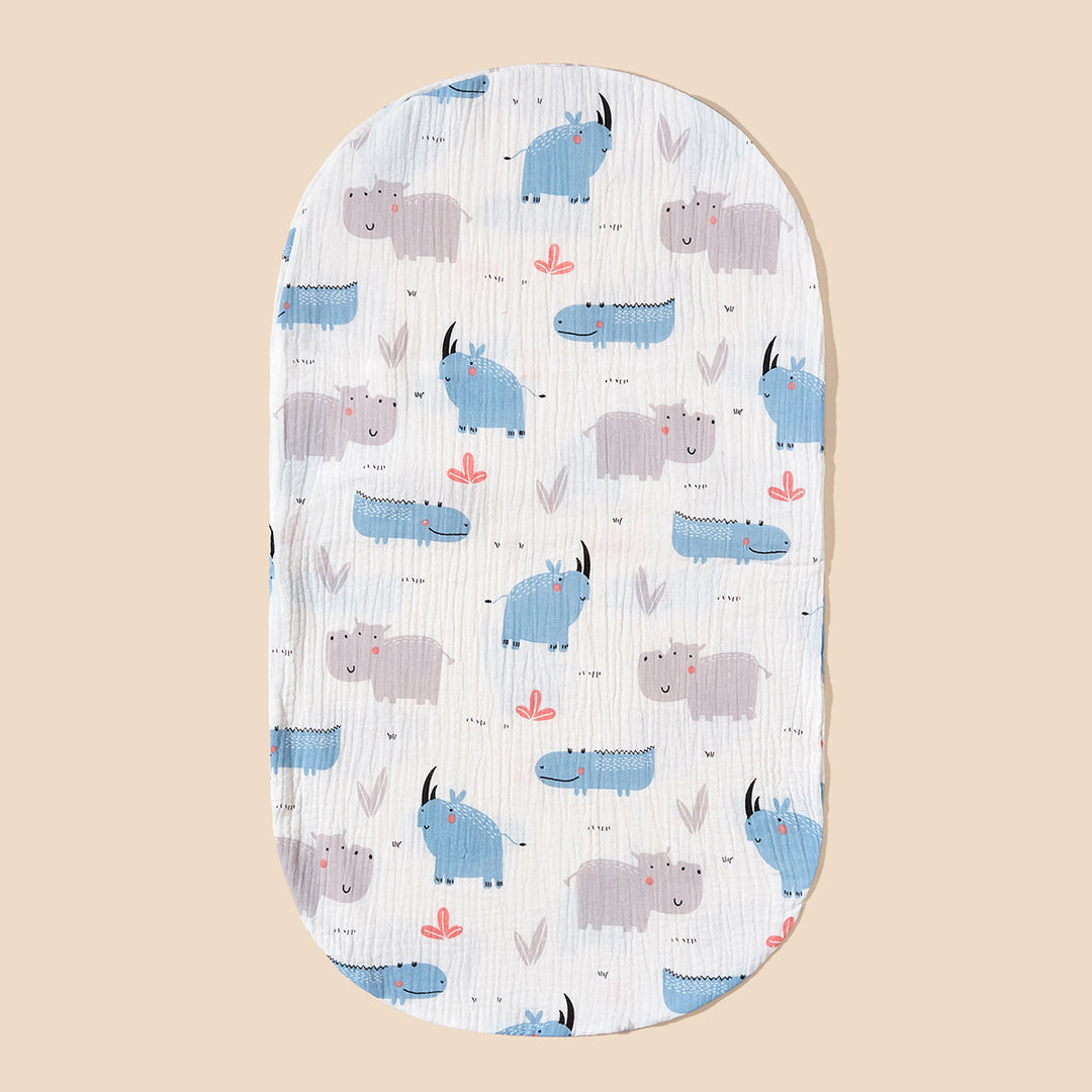 Cotton Muslin Crib Mattress Protector Stornfield