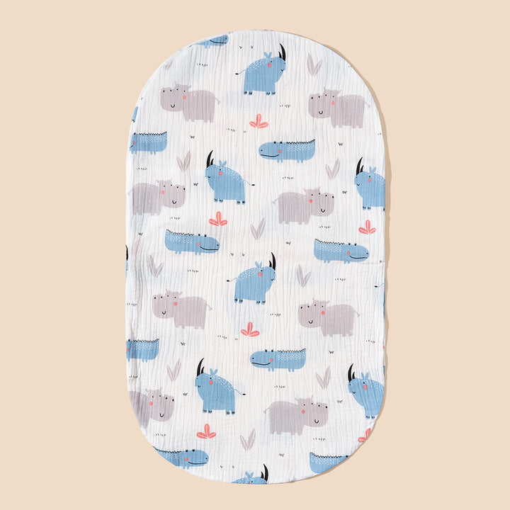 Cotton Muslin Crib Mattress Protector Stornfield