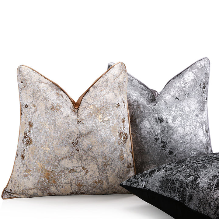 Luxurious Textured Decorative Pillow