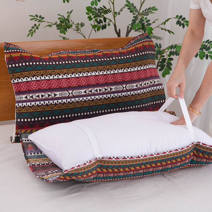 Ladies pillowcase with integrated carrying system Stornfield