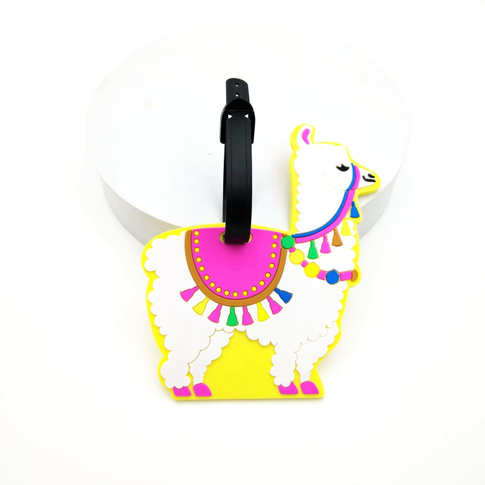 Whimsical Llama Luggage Tag Stornfield