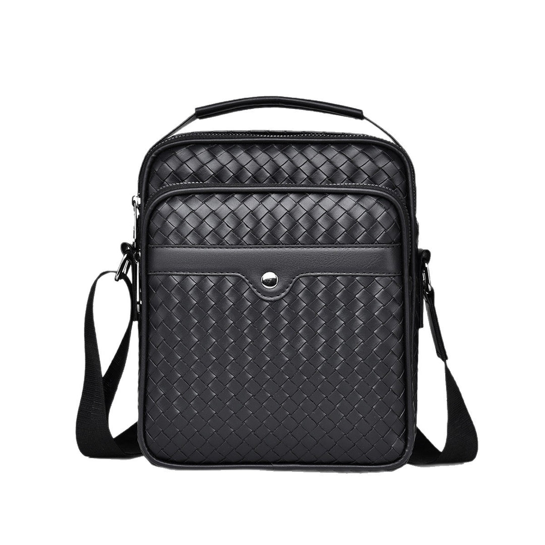 Stylish and Practical Briefcase with Braided Design Stornfield