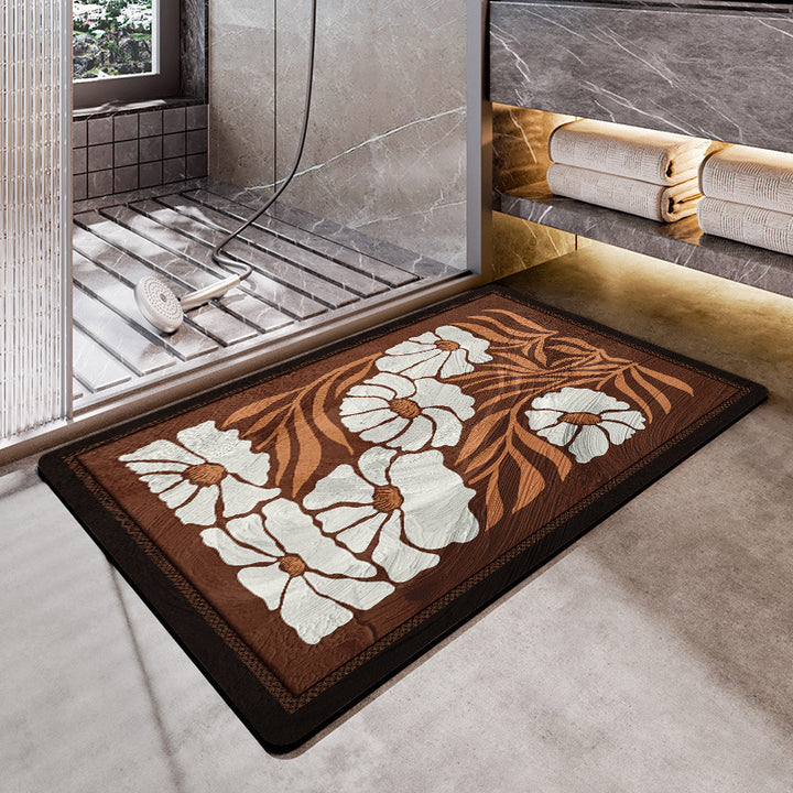 Floral Print Area Rug Stornfield
