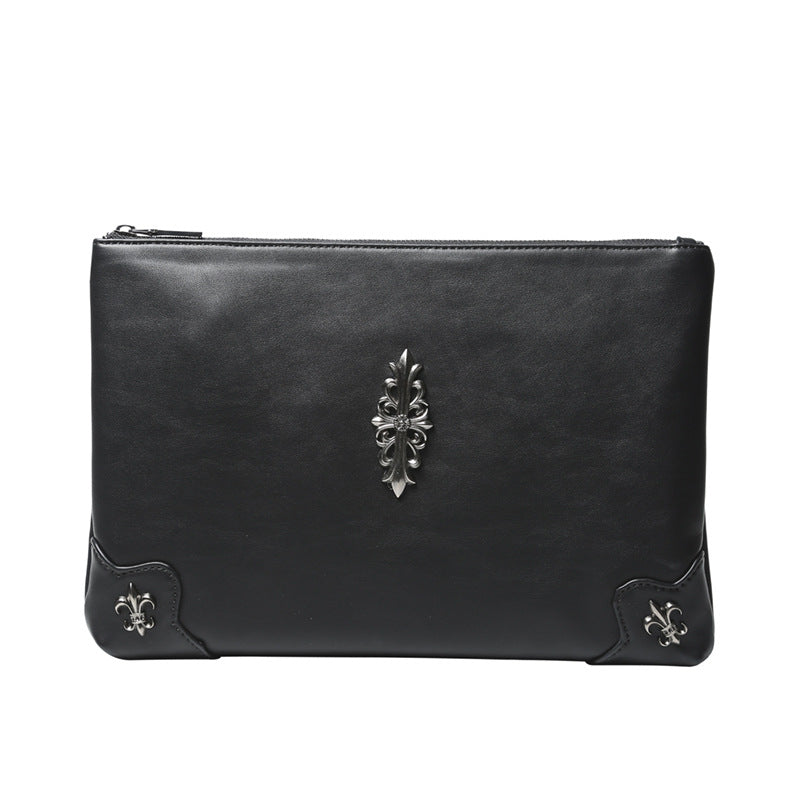 Elegant Clutch Made of High-Quality Faux Leather Stornfield