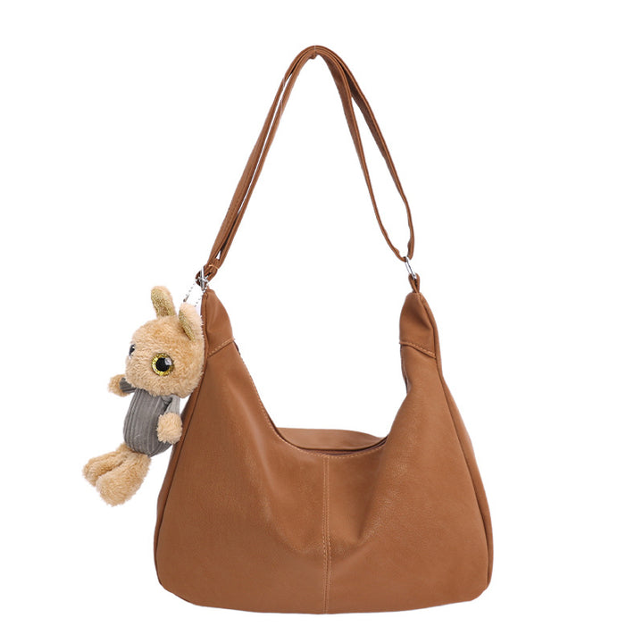 Elegant Leather Hobo Bag
