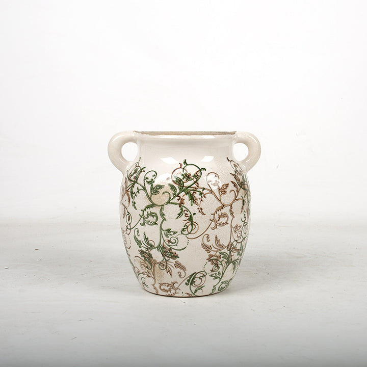 Flower decoration vessel with playful pattern Stornfield