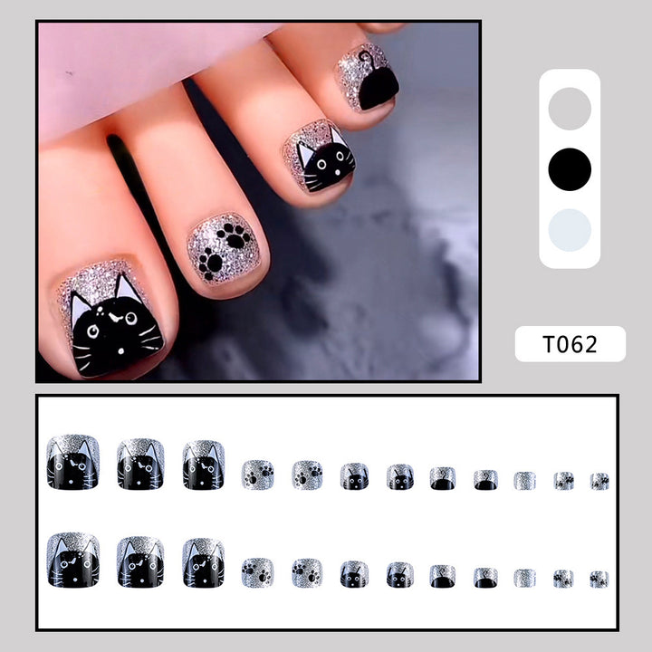 Nail art with cat motif Stornfield