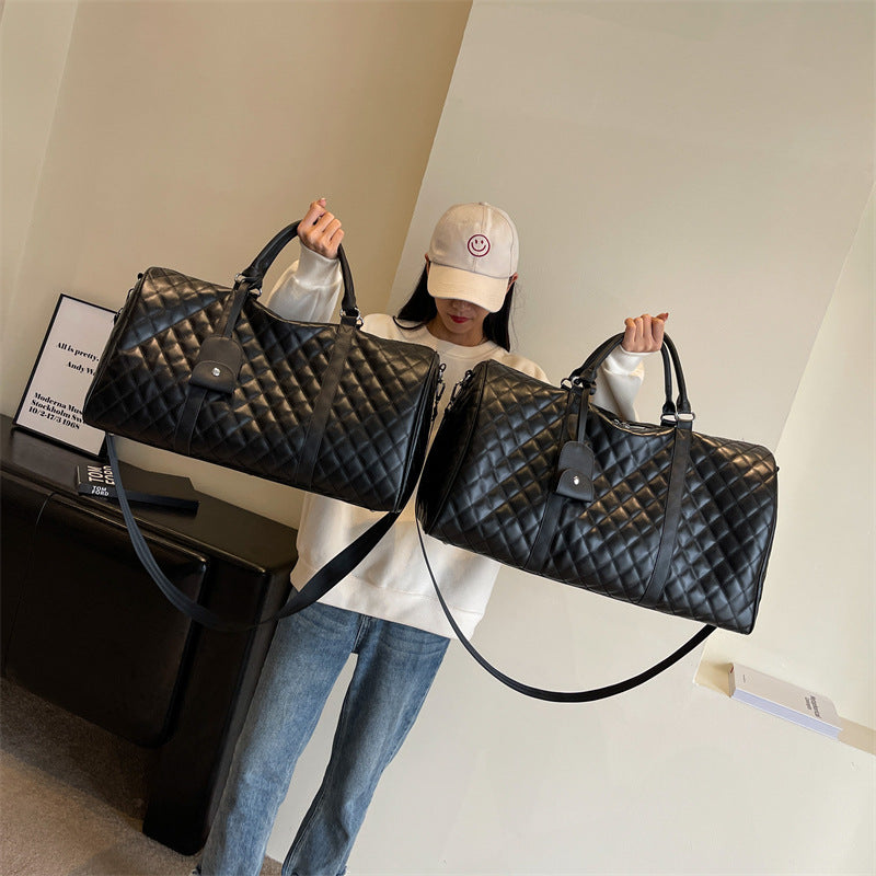 Fashionable travel bag with high-quality stitching and practical carrying options Stornfield