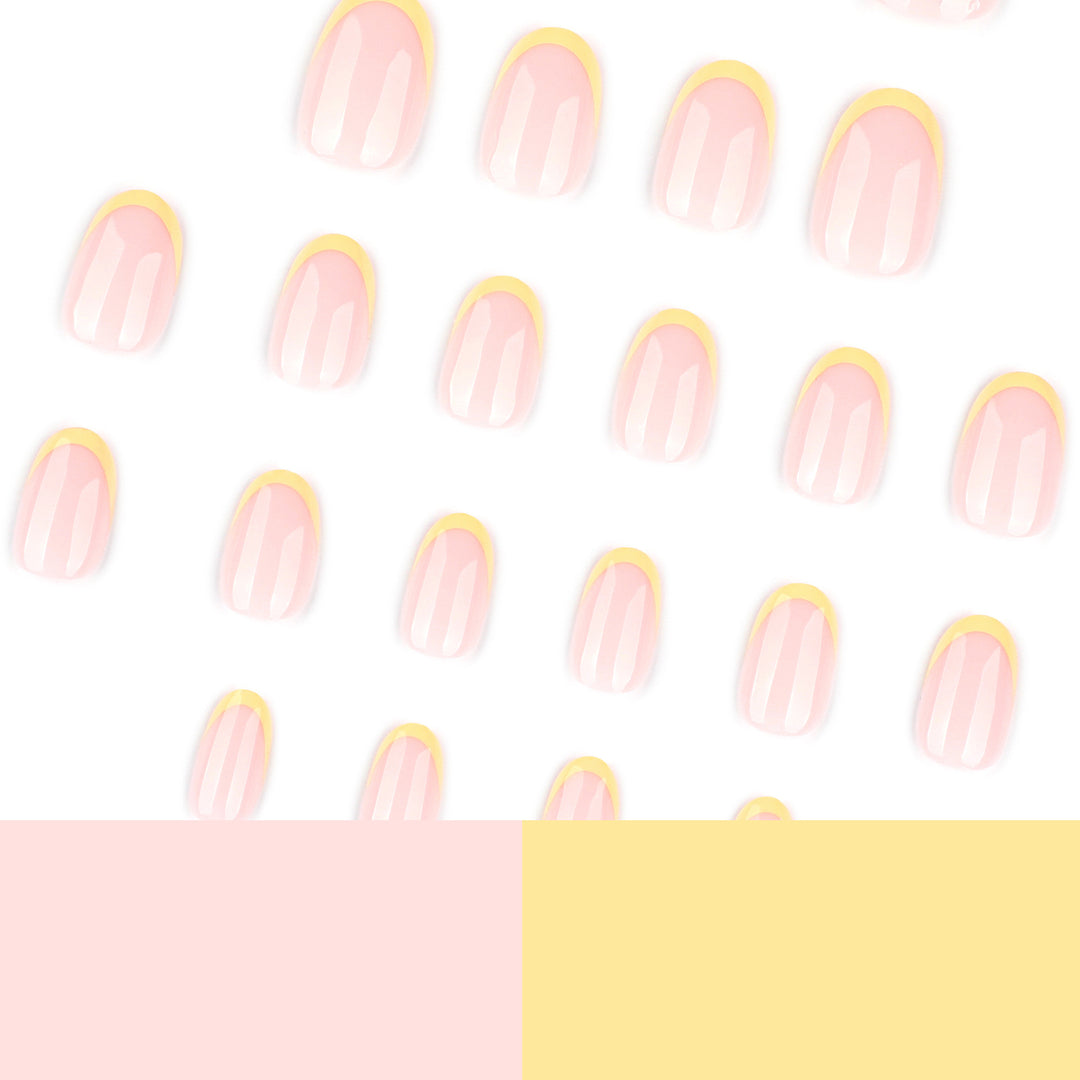 Elegant Nail Art in Modern French Tip Design Stornfield
