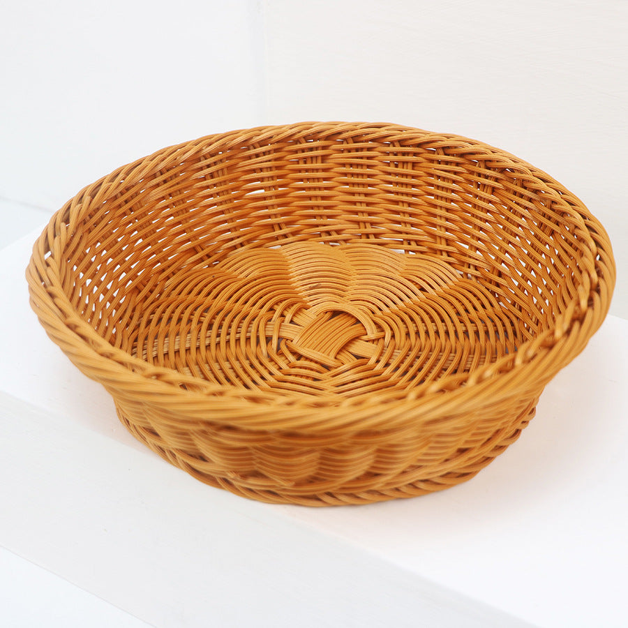 Decorative fruit basket made of handcrafted material Stornfield