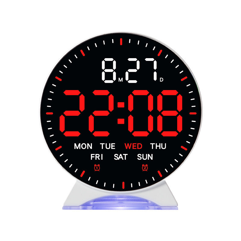 Digital alarm clock with intelligent LED display and multifunctional features Stornfield