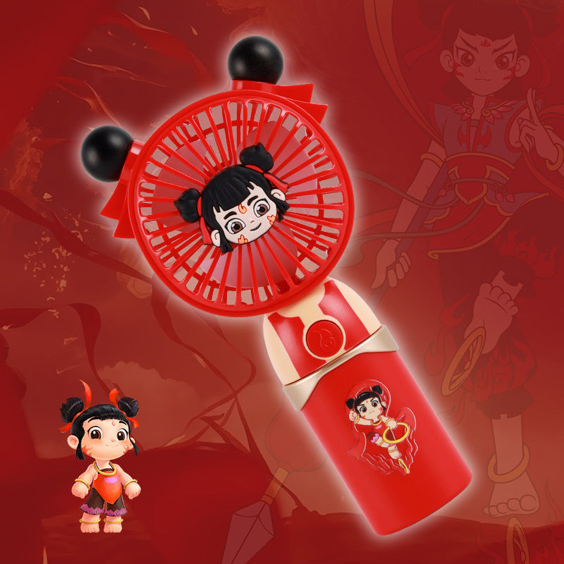 Ladies wearable mini fan with creative character design Stornfield