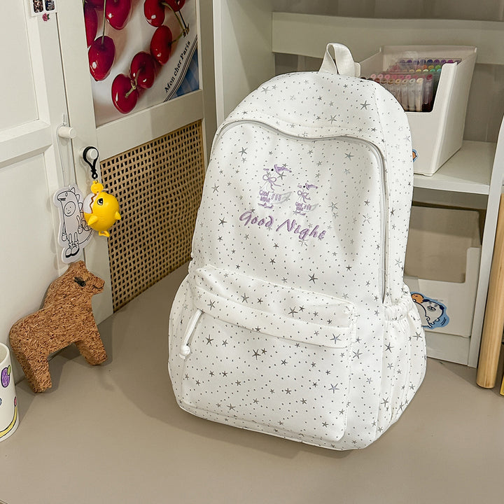 Star-Embellished Casual Backpack Stornfield 1791205643