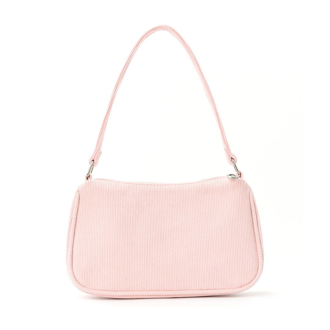 Fashionable shoulder bag with elegant ribbed design Stornfield