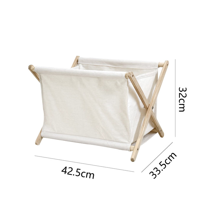 Modern laundry basket with folding frame Stornfield