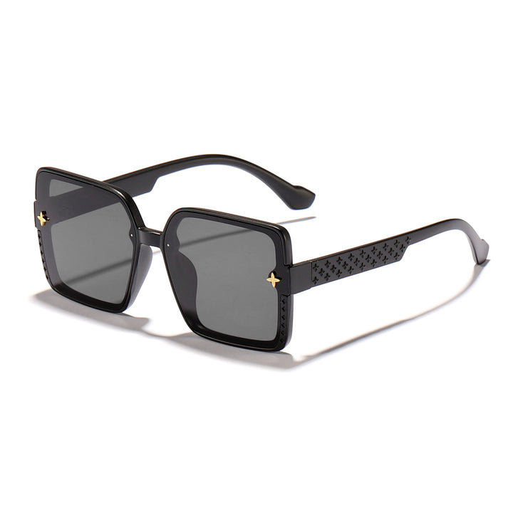Women's fashionable square sunglasses with embellished frame Stornfield