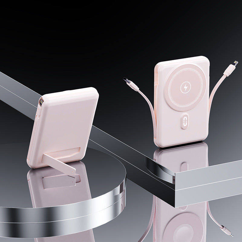 Portable power bank with integrated holder and fast charging function Stornfield