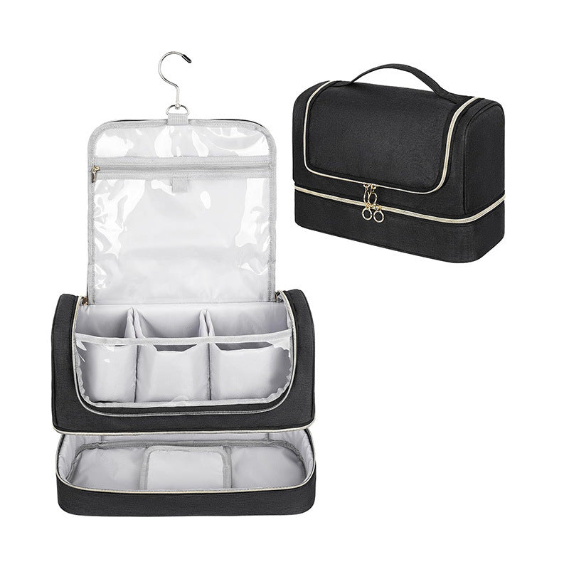Cosmetic storage bag with modular compartments Stornfield