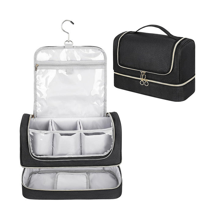 Cosmetic storage bag with modular compartments Stornfield