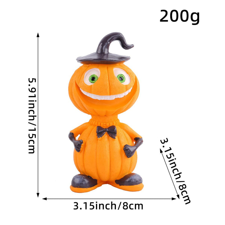 Funny Halloween Pumpkin Figure Stornfield