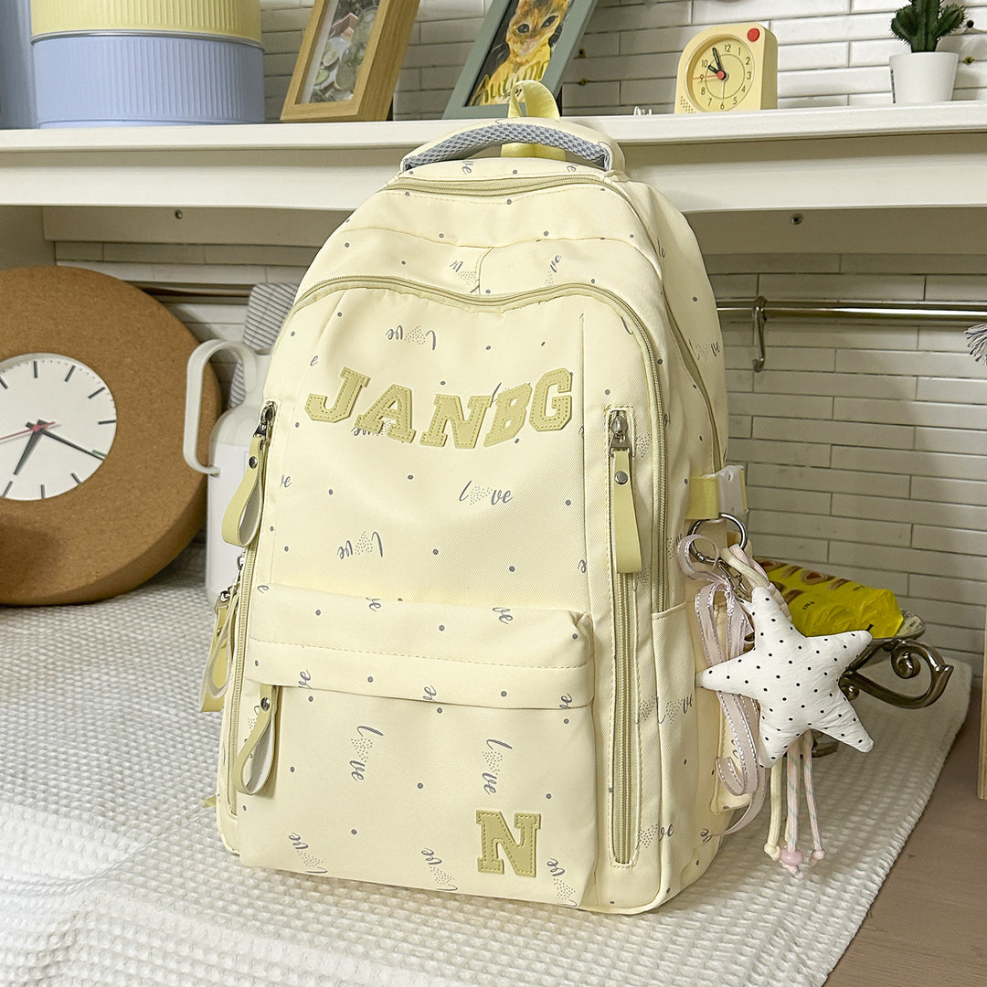 Stylish Non-Transparent Fabric Backpack Stornfield
