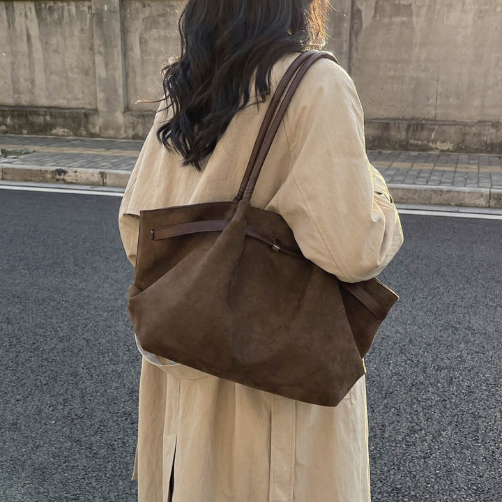 Suede Oversized Tote Bag Stornfield
