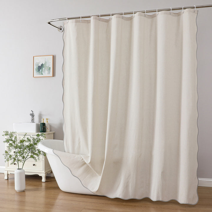 Modern Minimalist Shower Curtain Stornfield