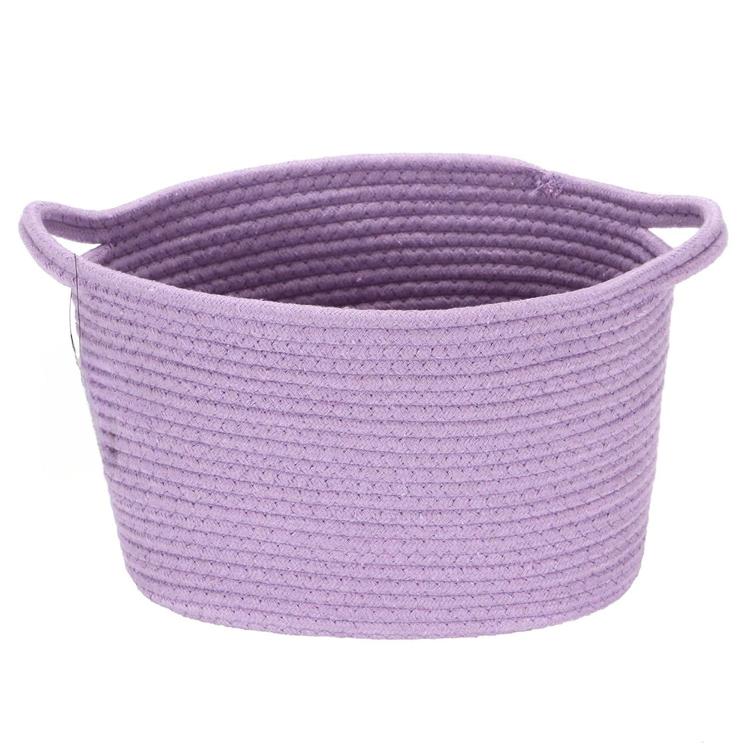 Women's storage basket made of sustainable textile material Stornfield